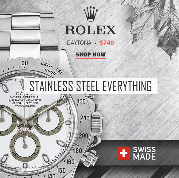 Rolex Swiss Replica Daytona Steel